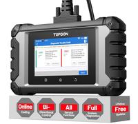 TOPDON ArtiDiag EU-A OBD2 Scanner for Mercedes-Benz, BMW, V.A.G ONLY, ECU Online Coding, Bi-Directional Control, Car Diagnostic Tool with Full-System Scan, All Service Functions, Lifetime Free Update