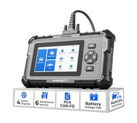 TOPDON ArtiDiag500 OBD2 Scanner, 4 Systems Car Diagnostic Tool, Oil/Throttle/SAS/TPMS/BMS/EPB Reset, Free Updates for Life, AutoVin