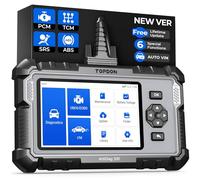TOPDON ArtiDiag500 OBD2 Scanner, Oil SAS Throttle TPMS BMS EPB Reset, Engine ABS SRS Transmission Car Diagnostic Tool, AutoVIN, Car Check Engine Code Reader with Battery Test, Wi-Fi Free Update