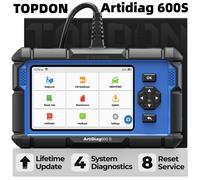 TOPDON Artidiag600S OBD2 Scanner Code Reader Diagnostic for ABS/SRS/AT/Engine