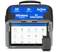TOPDON ArtiDiag900 Lite Car Diagnostic Tool with Bidirectional Scan, 8 inch | No Subscription Required, Bluetooth OBD2 Scanner, FCA Gateway&CAN-FD, Full Systems Diagnosis with 8 Resets, Active Tests