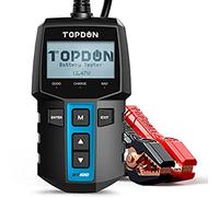 TOPDON BT100 Car Battery Tester 12V Load Tester, 100-2000 CCA Automotive Alternator Teste Digital Auto Battery Analyzer Charging Cranking System for Car Truck Motorcycle ATV SUV Boat Yacht