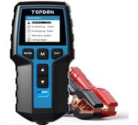 TOPDON BT200 Car Battery Tester 12V 24V Load Tester, 100-2000CCA Automotive Alternator Charging Cranking System Tester