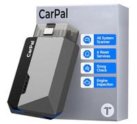 TOPDON CarPal-A OBD2 Code Reader Bluetooth, All System OBD2 Scanner for iOS & Android, Vehicle Health Check, 6 Maintenance Services, Smog Check, Repair Guide, 1 Year Free Update
