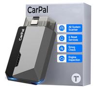 TOPDON CarPal-A OBD2 Code Reader Bluetooth, All System OBD2 Scanner for iOS & Android, Vehicle Health Check, 6 Maintenance Services, Smog Check, Repair Guide, 1 Year Free Update