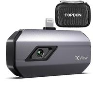 TOPDON TC002 Thermal Imaging Camera for iOS, Infrared Thermal Imager for iPhone & iPad, 256x192 IR Resolution, 40mk Heat Sensitivity, Improved Testing Range of -20℃ to 550℃, Accurate Down To 0.1℃