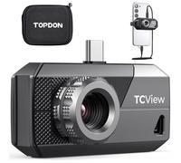 TOPDON TS001 Thermal Camera Android, 9mm Lens, Observation Range 0.1-500M | 512x384 High Resolution, 25Hz, -20~550℃, Manual Focusing for PCB boards, Pest lnspection, Outdoor, Not for IOS