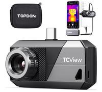 TOPDON TS001 Thermal Imaging Camera for Android, with 9mm Adjustable Lens | Observation Range 0.1m-500m, 512x384 TISR Resolution, Focusing Thermal Camera for Hunting, Outdoor, Buildings, HVAC