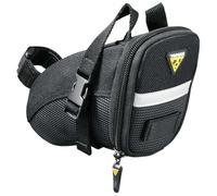 Topeak Aero Wedge Pack Saddle Bag, Strap Fit, Small, Black