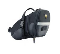 Topeak Aero Wedge Bicycle Cycle Saddle Bag with Strap Attachment: 4 Size Options