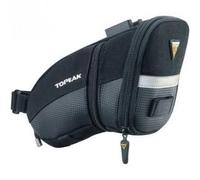 Topeak Aero Wedge Quick Clip Saddle Bag - Medium Black / Grey