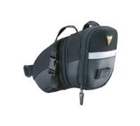 Topeak Aero Wedge Saddle Bag with Straps Medium 1.31L Black / Grey