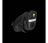 Topeak Aero Wedge Strap Mount Bike Seat Pack with Pump Holder & Reflective Strip
