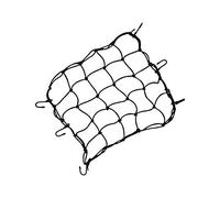 Topeak Cargo Net for Bike Tote and Basket , Black, 40 x 40 cm / 15.7” x 15.7”
