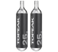 Topeak - CO2 Kartuschen mit Gewinde (2er Set) - CO2 inflator size 2 x 25 g