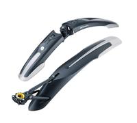 Topeak - DeFender M1 & XC11 Set - Mud guard size 27,5 Zoll, black/white