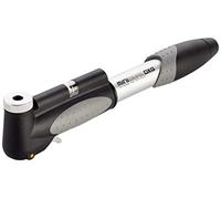 Topeak Dual Dxg Mini Pump Black,Silver 120 Psi 120 Psi Black / Silver