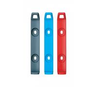 Topeak Bottle Cage DualSide EX - Bike Bottle Holder - Grey/Blue/Red - One Size