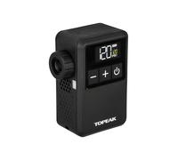 Topeak E-Booster Mini with Digital Gauge for Bicycle Tyres, Black