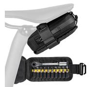 Topeak Elementa GearBag or GearBag EX - Compact Under-Seat Bike Bag with Ratchet Tool Set, 0.3L Storage, EX, Fold Out Tool Compartment