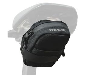 Topeak Elementa Seatbag Slim Black, XS | Topeak Elementa Seatbag Lightweight Waterproof Bicycle Saddle Bag 0.2L