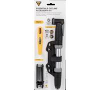 Topeak Essentials Cycling Accessory Kit, includes Pump/Multi-tool/Tyre Levers