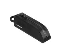 Topeak FastFuel DryBag II (TC3202B) - 0.8L Waterproof Top Tube Bag, TPU Hard Shell, Strap/Bolt-On Mount, Aerodynamic Design, 112g Lightweight, Black