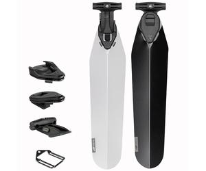 Topeak Flashfender Bicycle Rear Mudguards Twin Pack with DuoFixer Bracket, 1 x B