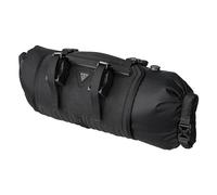 Topeak FrontLoader bikepacking Bag, 12L, Black (TBP-FL2B) | 8L Waterproof Handlebar for Bikepacking, Removable Dry, Quick-Release Mounts, Air Release Valve