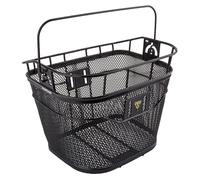 Topeak Handlebar Basket + Fixer QuickClick Mount Black 13x10x10 - TB2001