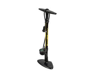 Topeak JoeBlow Sport Digital 2.0 Bike Floor Pump with LED Gauge, 160 PSI | Highly Accurate 3 In Readout | TwinHead DX5 Fits Presta, Schrader, Dunlop | Steel Barrel | 318 cc Per Stroke