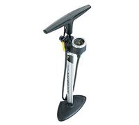 Topeak JoeBlow Sprint Air Pump, 11 bar, Hardened Steel Base, TwinHead, Top Manometer, Comfort Ergo T-handle, Includes Air Adapter for Balls and Air Mattresses