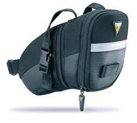 Topeak Aero Wedge Saddle Bag with Straps Micro 0.41L Black / Grey
