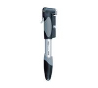 Topeak Dual DXG Mini Pump with Smart Head and In-Line Gauge - Black/Silver