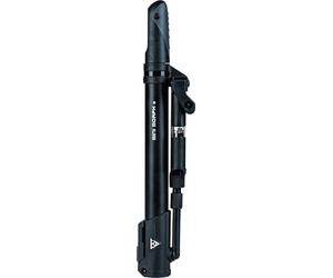 Topeak Mini Morph Bicycle Tyre Pump with Analogue Pressure Gauge, Black