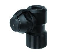 Topeak Nano Airbooster L Head Only CO2 Bicycle Tyre Inflator, Black