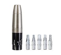 Topeak Nano Torqbox X Torque Socket 2-6 Nm with Tool Bits,Black,6.9 x 1.7 x 1.7 cm