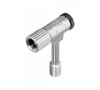 Topeak Pressure Rite - Schrader With Pressure Tune - Silver One Size
