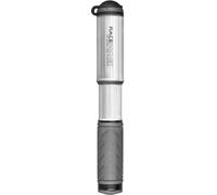 Topeak Race Rocket Cycle Hand Pump, single action design which inflates to 120psi, Silver