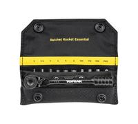 Topeak Ratchet Rocket Essential Tool Kit with 10 Bits, Black