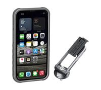 Topeak Ridecase Protective Phone case with Bicycle Mount for iPhone 13 Pro, Black, 15,4 x 7,9 x 15 cm