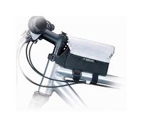 Topeak TC2501B Tri Bag with Rain Cover Seat Pack - Black/Silver, Medium