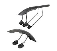 Topeak Tetrafender M1/M2 Set MTB hook and loop straps Cycle Mudguards, Compatible with 26"-29", Black