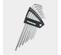 Topeak Duo Torx 8 Piece Wrench Set T7 - T30, Black