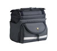 Topeak Tour Guide DX with Fixer 8 Quickclick Handlebar Bag Black, 27 x 21.5 x 26.6 cm, 7.70 Liter, TT3022B