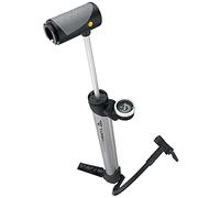 Topeak Turbo Morph With Gauge - Silver One Size