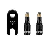Topeak Turboflow Valve Adaptor, Presta, Black