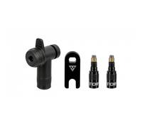 Topeak Turboflow Valve Combo with Rapidhead one size