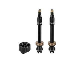Topeak Turboflow Valve Kit 45mm, Presta, Black