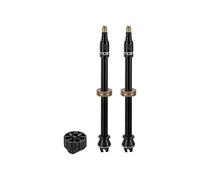 Topeak Turboflow Valve Kit 80mm, Presta, Black